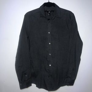 H & M easy iron button down shirt